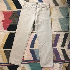 NWT Lee Jeans Natural/Cream